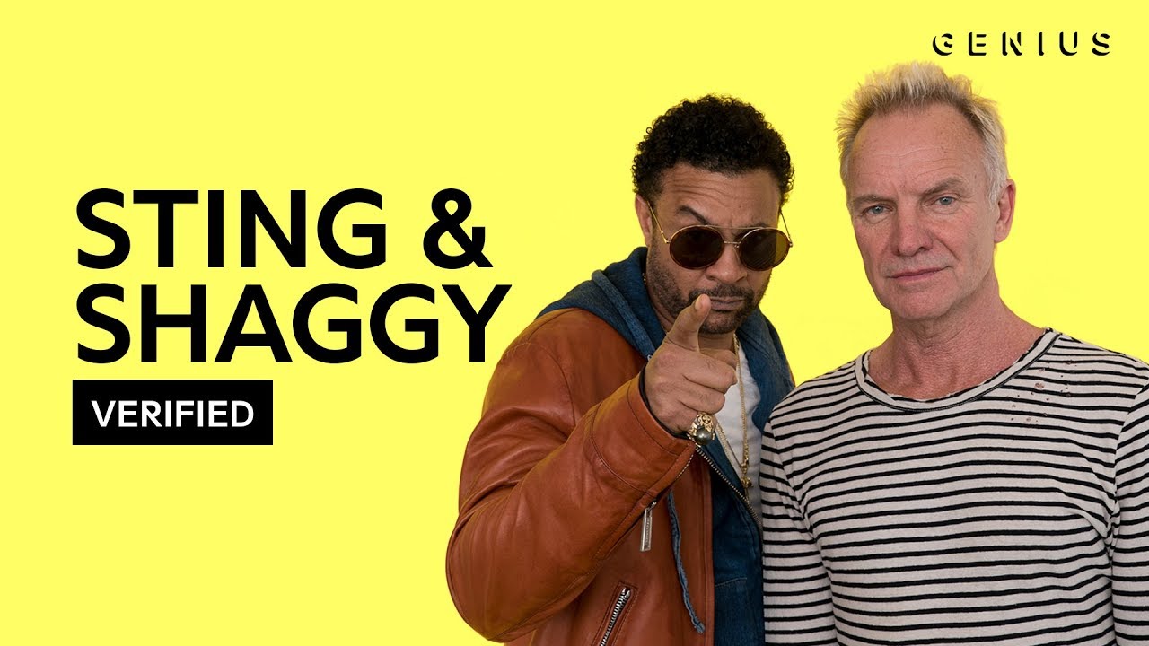 sting and shaggy shirt