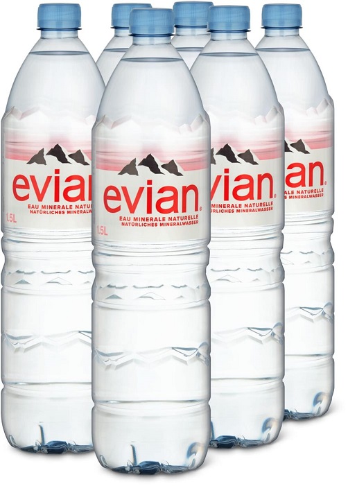 L'eau minérale naturelle telle que la nature l'a créée - Evian