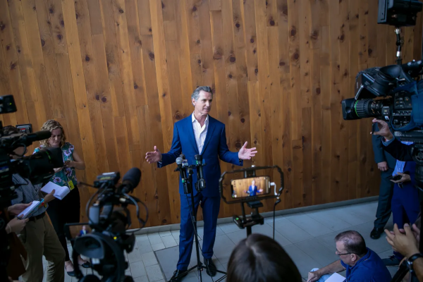 Governor Newsom Spouts Monsense