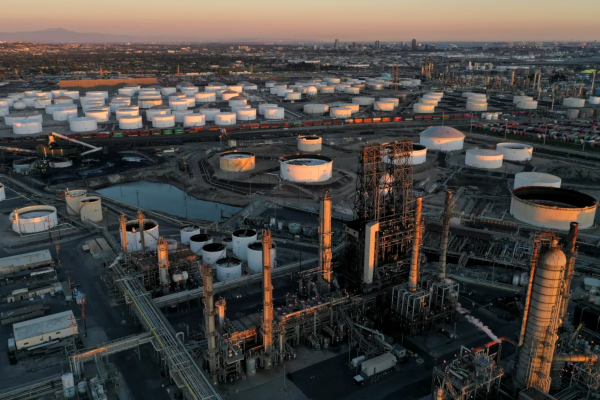 California Oil Refinery