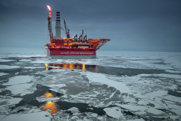 Arctic Oil Rig