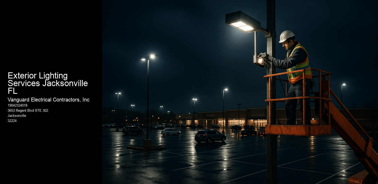 Exterior Lighting Services Jacksonville FL