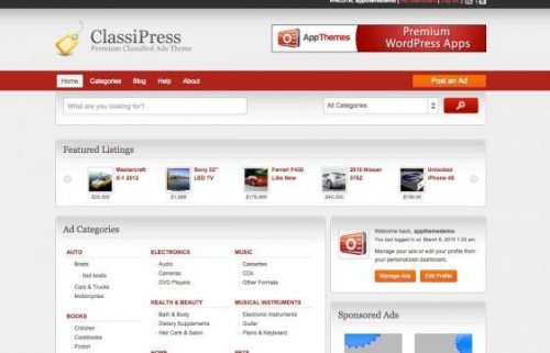 AppThemes ClassiPress 4.1.5