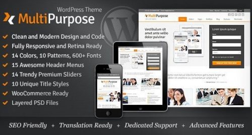 MultiPurpose – Responsive WordPress Theme 1.5.25