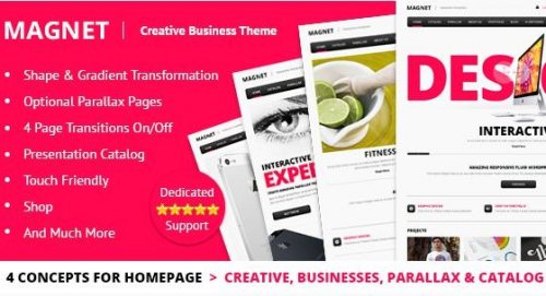 MAGNET – Creative Business WordPress Theme 1.10
