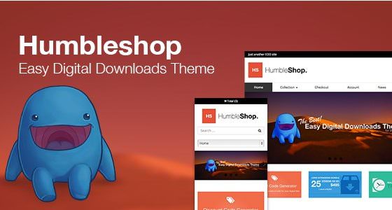 Humbleshop – Minimal Easy Digital Downloads Theme 1.2.2