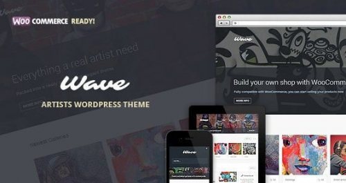 Wave – WordPress Theme For Artists 10.0