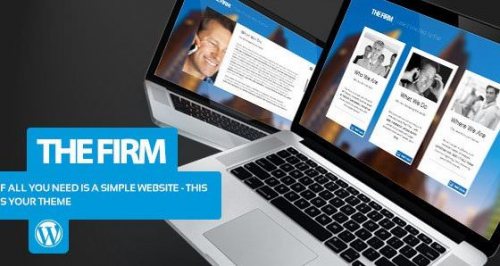 The Firm – Simple Company WordPress Theme 1.4