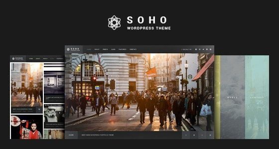 SOHO – Fullscreen Photo & Video WordPress Theme 2.8.0