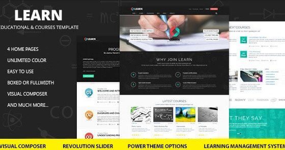 Learn – Education, eLearning WordPress Theme 1.0.9