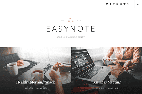 Theme Junkie EasyNote WordPress Theme 1.1.3