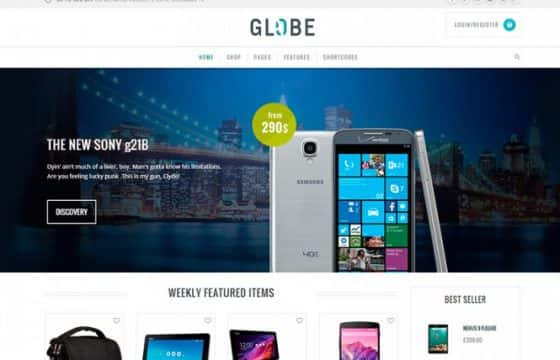 Globe Premium WooCommerce Themes 1.3.3