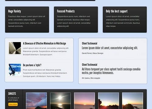 OboxThemes Gloss Surface WordPress Theme 2.0.2