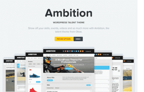 OboxThemes Ambition WordPress Theme 1.4.1