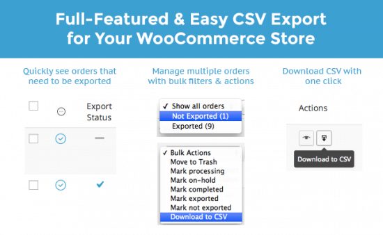 WooCommerce Order Customer CSV Export 5.3.5