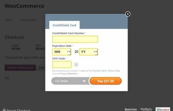 2Checkout Inline Checkout for WooCommerce 1.1.15