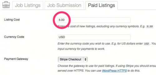 WP Job Manager Simple Paid Listings Addon 1.4.3