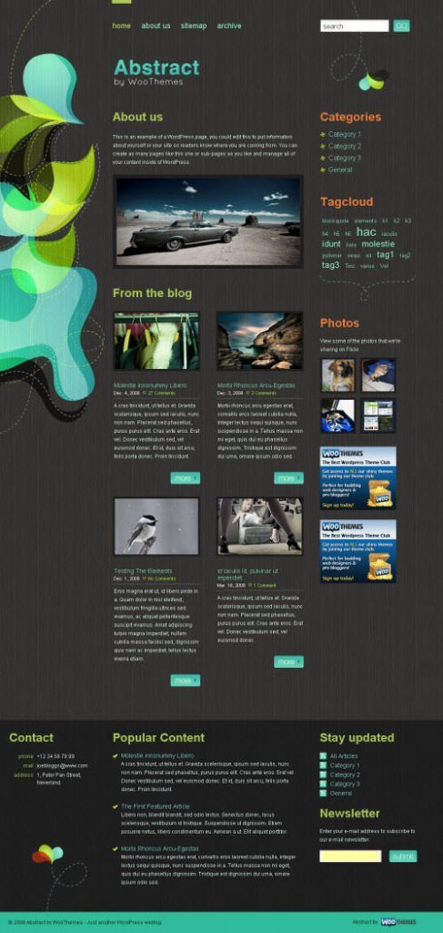 WooThemes Abstract Premium Theme 2.5.2