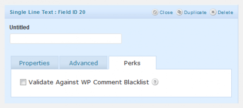 Gravity Perks Comment Blacklist Plugin 1.2.8