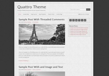 StudioPress Quattro Theme 1.0.1