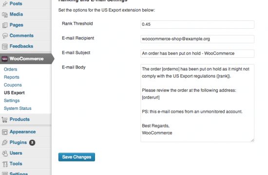 US Export Compliance for WooCommerce 1.0.7