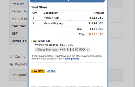 PayPal Digital Goods Gateway WooCommerce 3.3.2