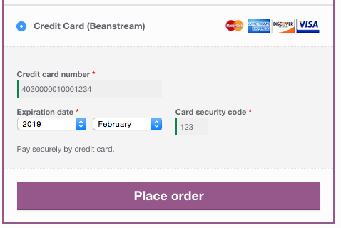 WooCommerce Beanstream Payment Gateway 2.7.1