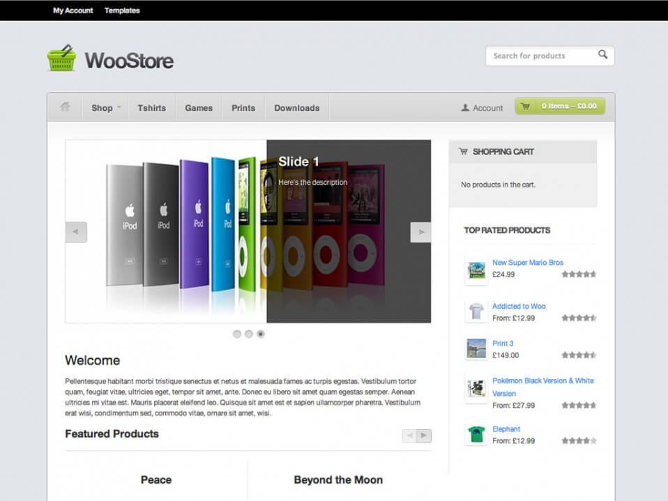 WooThemes WooStore Premium Theme 1.8.4