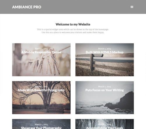 StudioPress Ambiance Pro Genesis WordPress Theme 1.1.4
