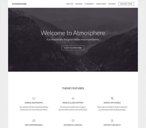 StudioPress Atmosphere Pro Genesis WordPress Theme 1.1.3