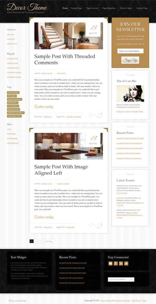 StudioPress Decor Theme 1.0.1
