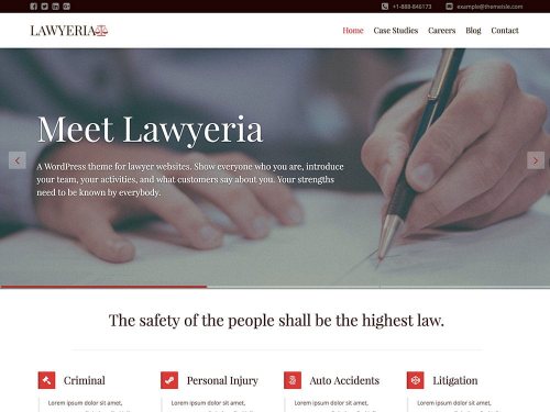 Lawyeriax WordPress Theme 1.1.4