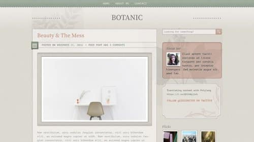 CSSIgniter Botanic WordPress Theme 1.7