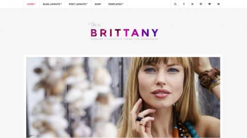 CSSIgniter Brittany WordPress Theme 2.1.1