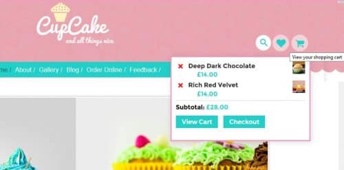 CyberChimps CupCake WordPress Theme 1.3