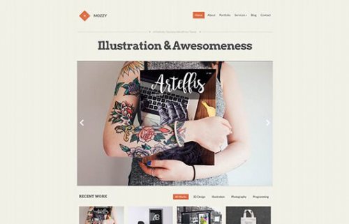 CSSIgniter Mozzy WordPress Theme 1.8.2