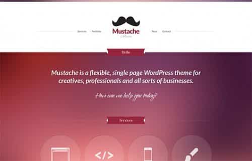 CSSIgniter Mustache WordPress Theme 1.7