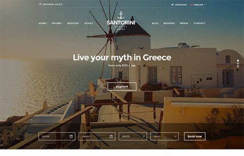 CSSIgniter Santorini Resort WordPress Theme 1.11.1