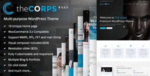 The Corps – Multi-Purpose WordPress Theme 2.1.3.3