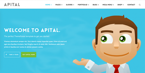 Apital – Corporate Business WordPress Theme