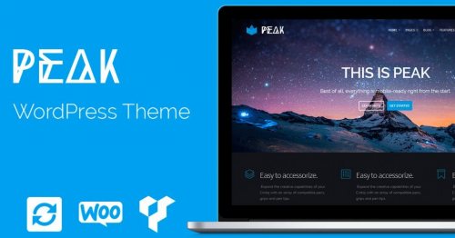 VisualModo Peak WordPress Theme 3.3.6