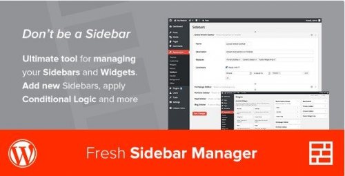 Custom Sidebar Manager 1.1