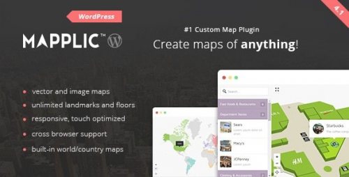 Mapplic – Custom Interactive Map WordPress Plugin 7.1