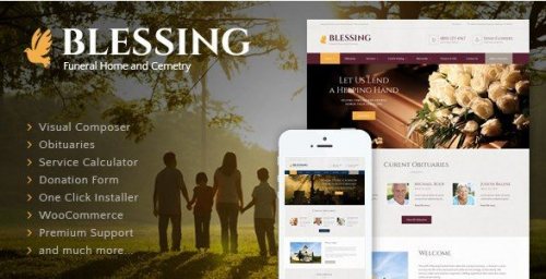 Blessing Funeral Home WordPress Theme 3.2
