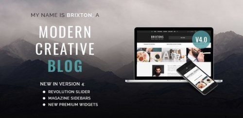 Brixton Blog A Responsive WordPress Blog Theme 5.1