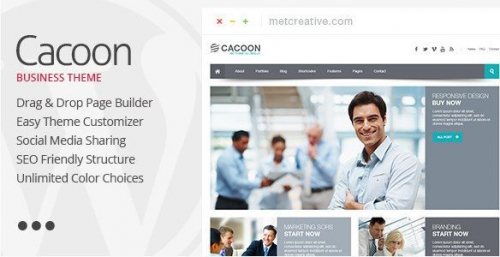 Cacoon Responsive Business WordPress Theme 3.0.3