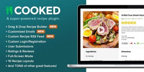 Cooked Classic – A Powerful Recipe Plugin for WordPress 2.4.3