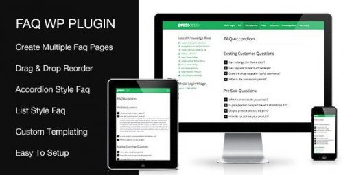 Accordion FAQ WordPress Plugin 2.2.1