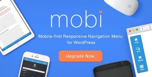 mobi Mobile First WordPress Responsive Navigation Menu Plugin