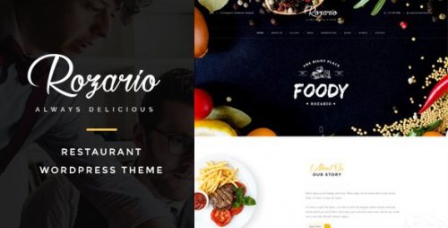 Rozario Restaurant Food WordPress Theme